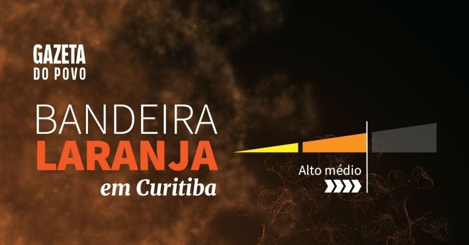 Prefeitura antecipa fim do lockdown em Curitiba: comércio reabre segunda-feira Bandeira laranja em Curitiba