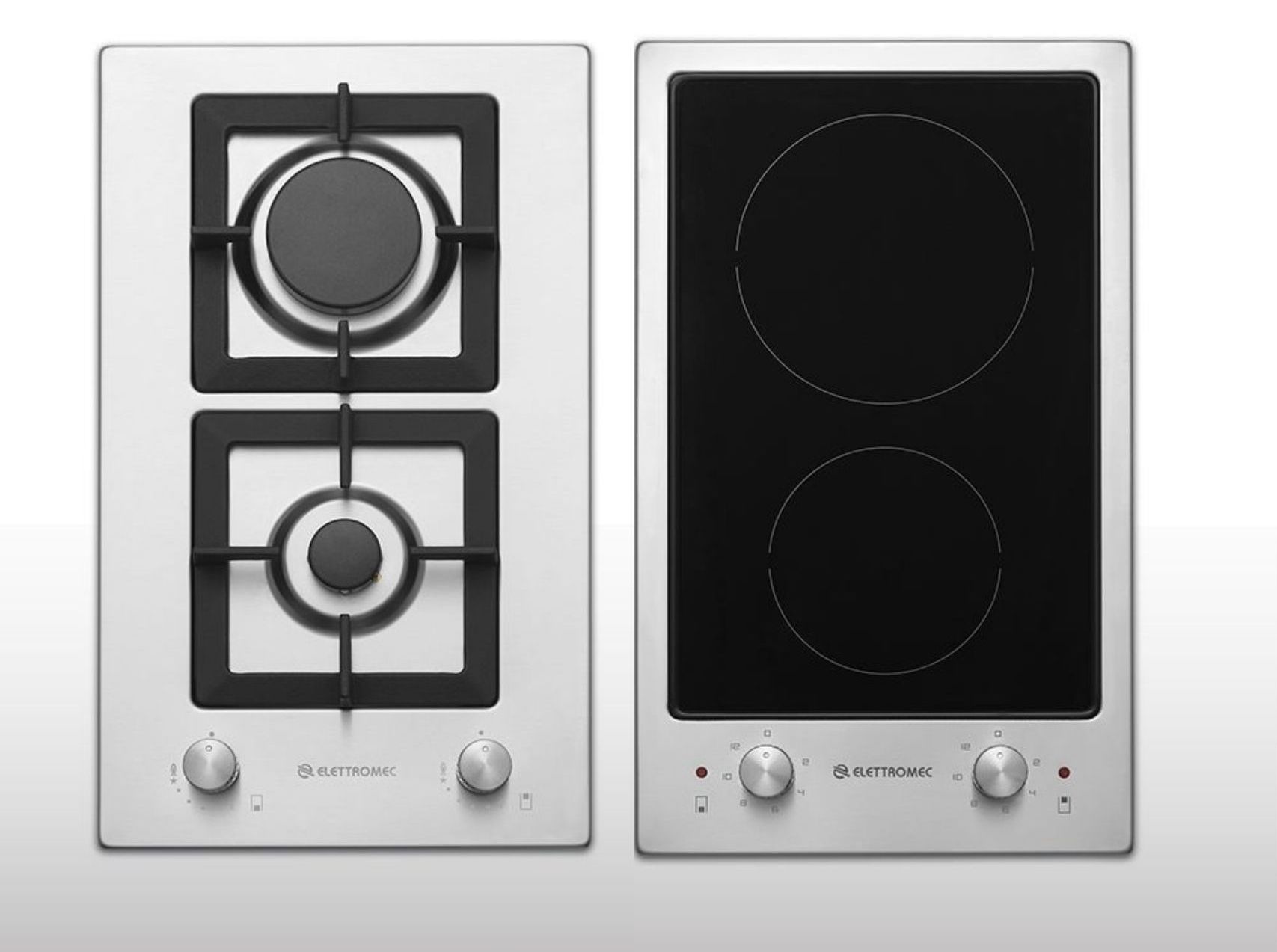 Cooktops modulares da linha Dominós. Cooktops modulares da linha Dominós.