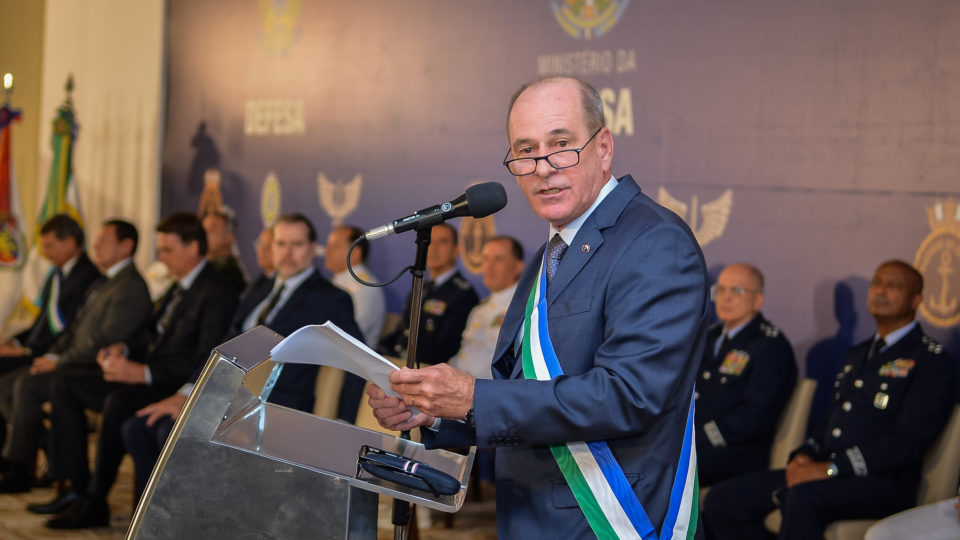 General Fernando Azevedo e Silva era ministro da Defesa desde o primeiro dia do governo Bolsonaro, em janeiro de 2019