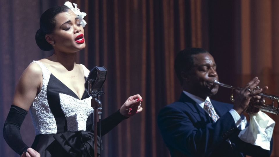 Estados Unidos vs. Billie Holiday, ou: o que fizeram com Lady Day? Cena de "Estados Unidos vs Billie Holiday".