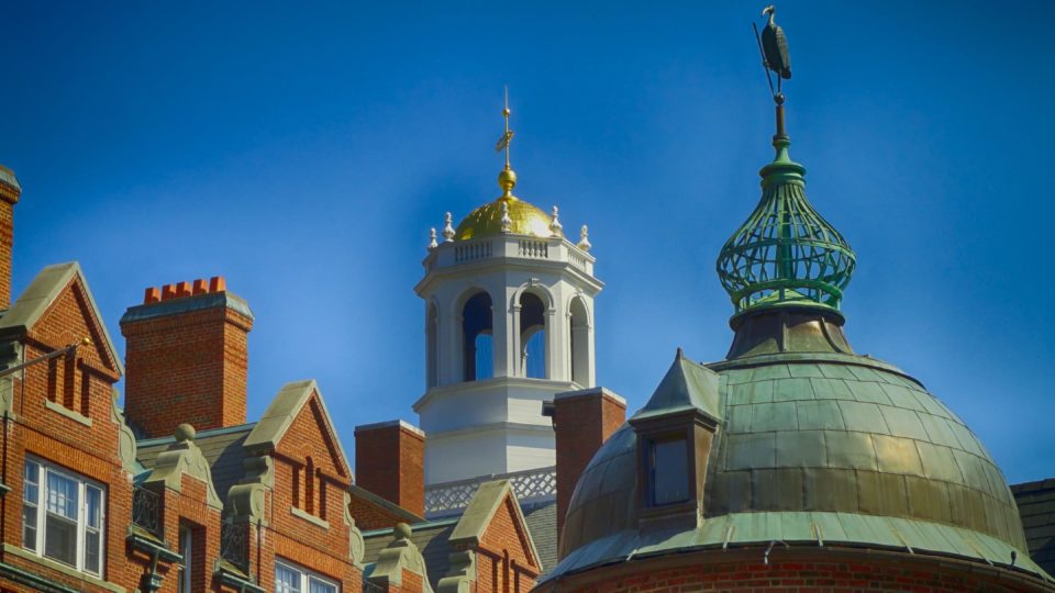 Edifícios da Universidade Harvard.