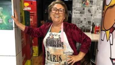 Paula Biz, vítima da Covid: uma esquina do Centro perde a alegria