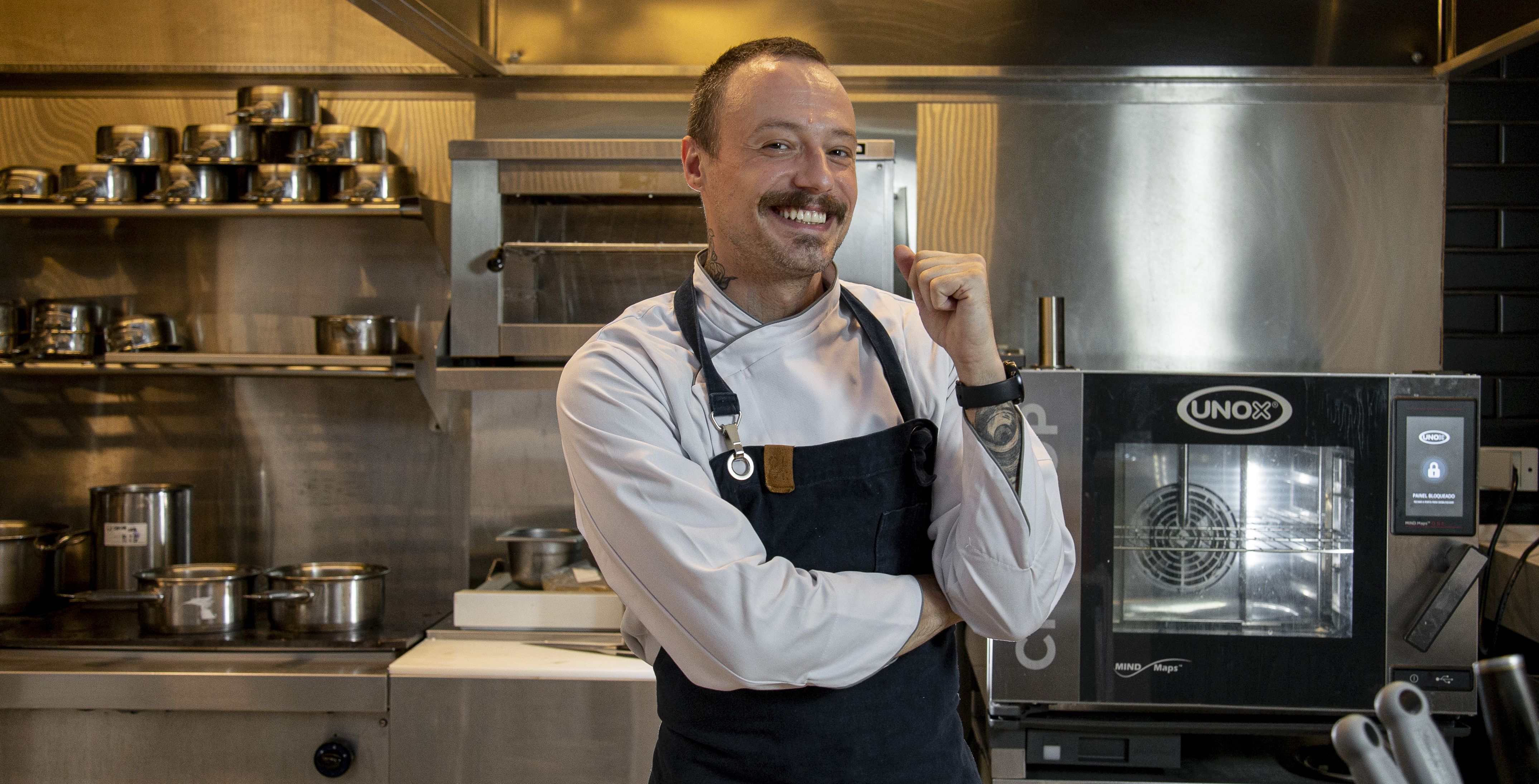 Willian Peters foi vice-campeão do Masterchef Profissionais na edição de 2018.