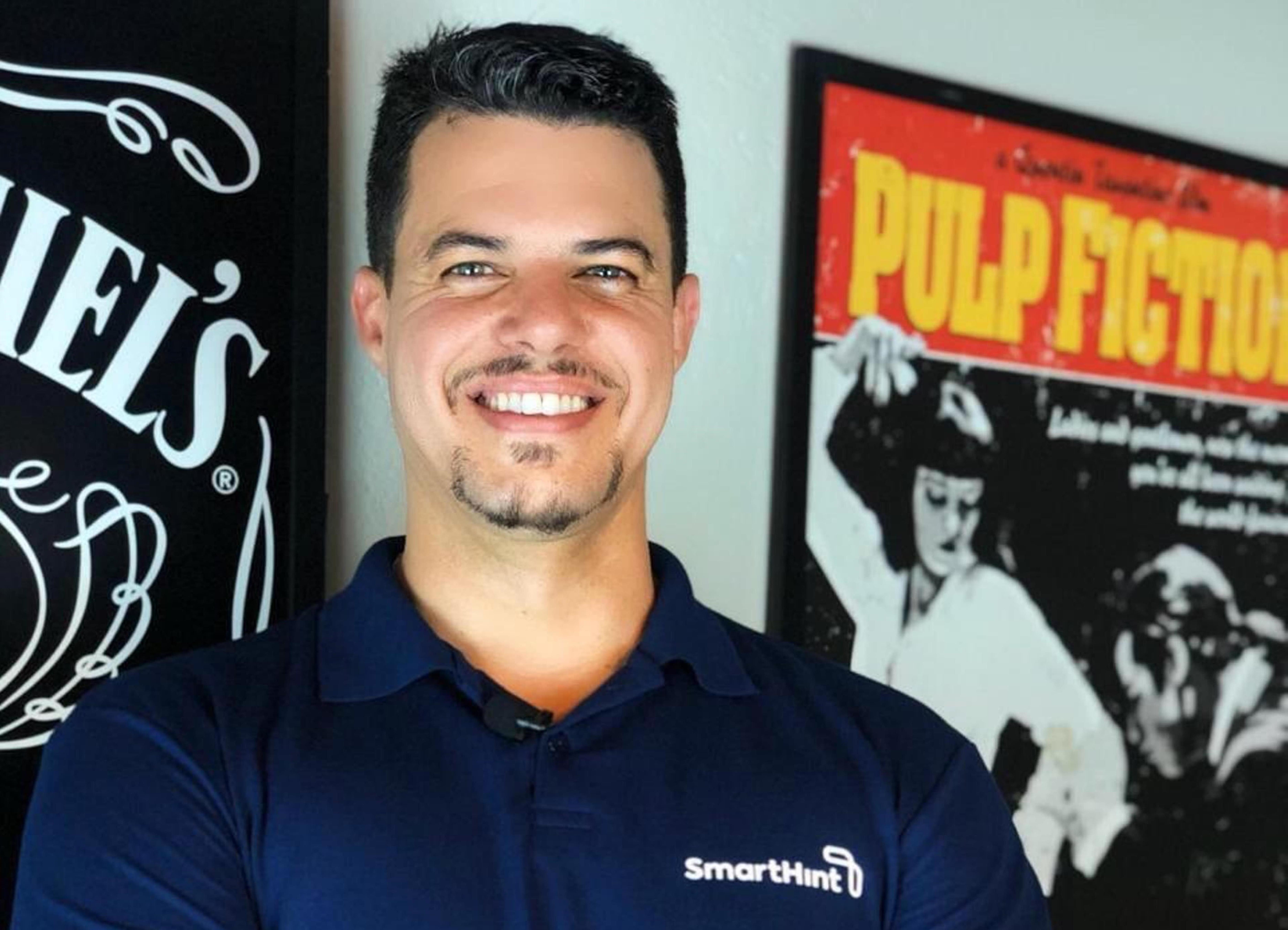 Rodrigo Schiavini é o CEO da SmartHint. Foto: divulgação. Rodrigo Schiavini é o CEO da SmartHint. Foto: divulgação.