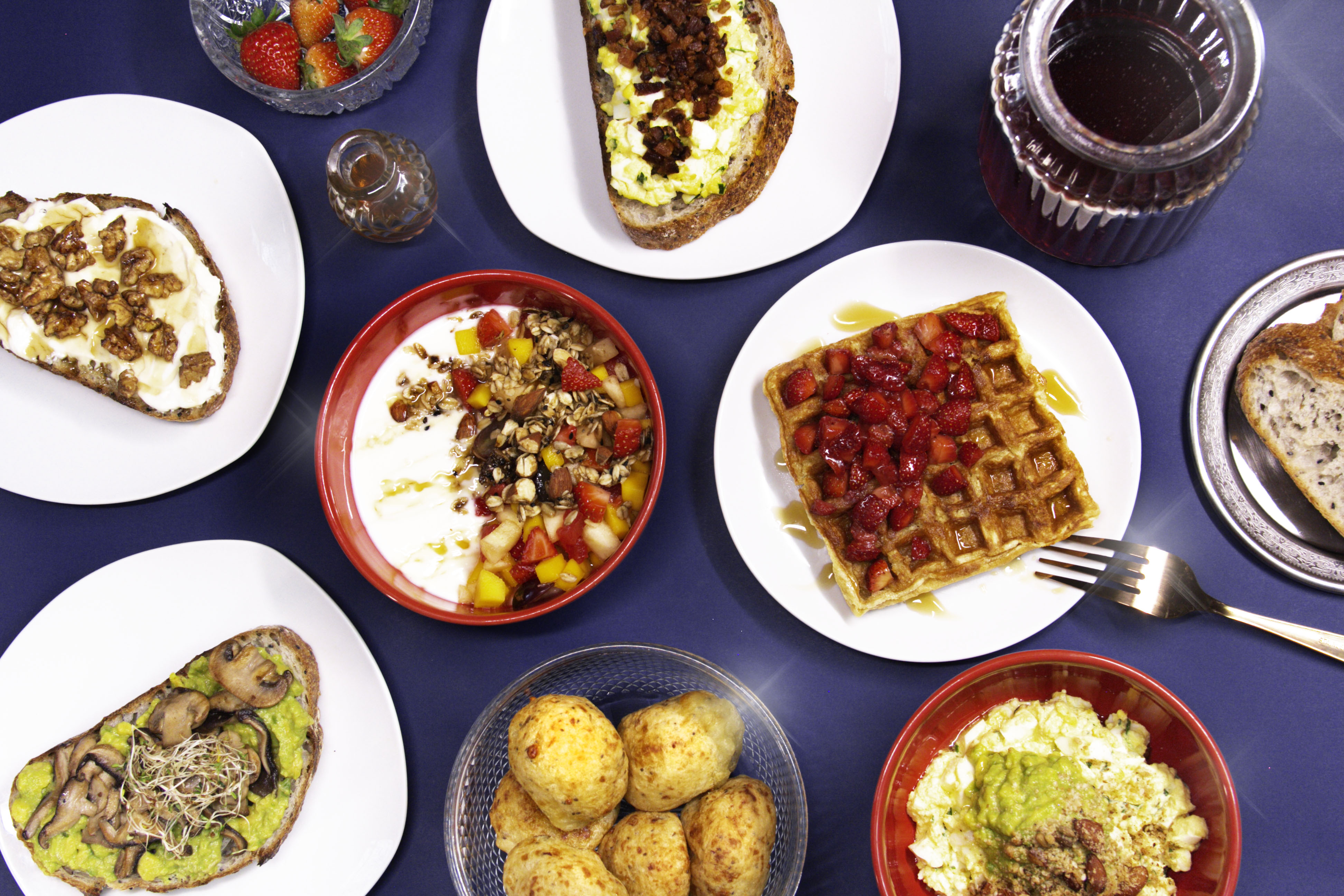 Café da Manhã Tasty Salad Shop.