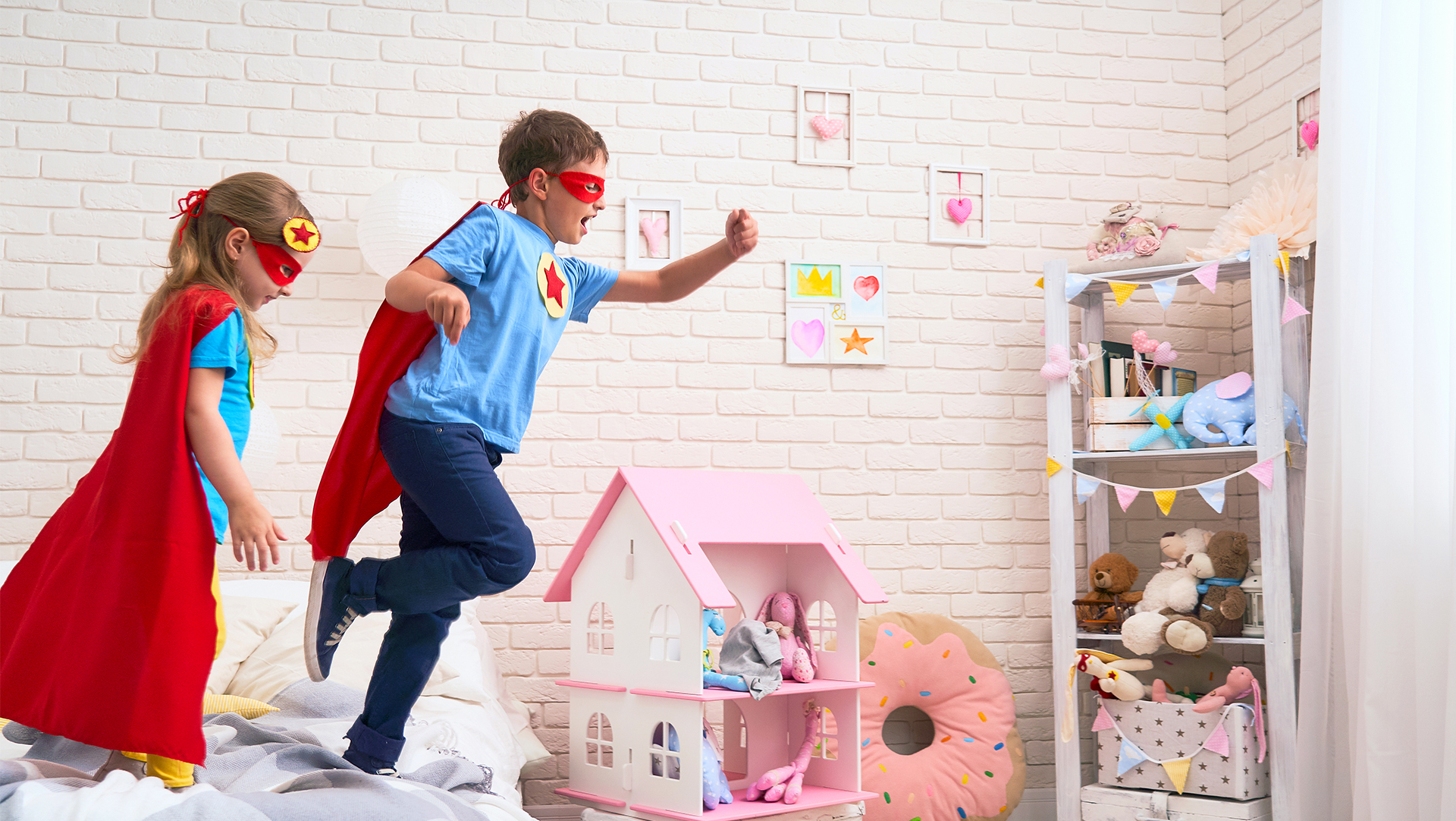 Quarto infantil de super herói