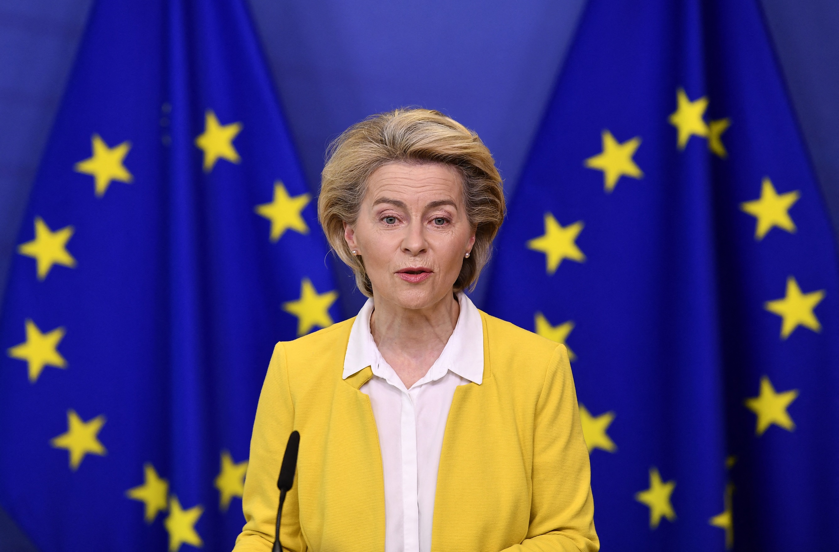 Presidente da Comissão Europeia, Ursula von der Leyen