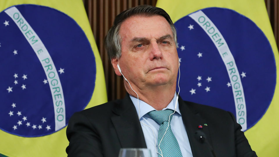 Bolsonaro participou nesta quinta-feira (22), por videoconferência, da Cúpula de Líderes sobre o Clima promovida pelos EUA.