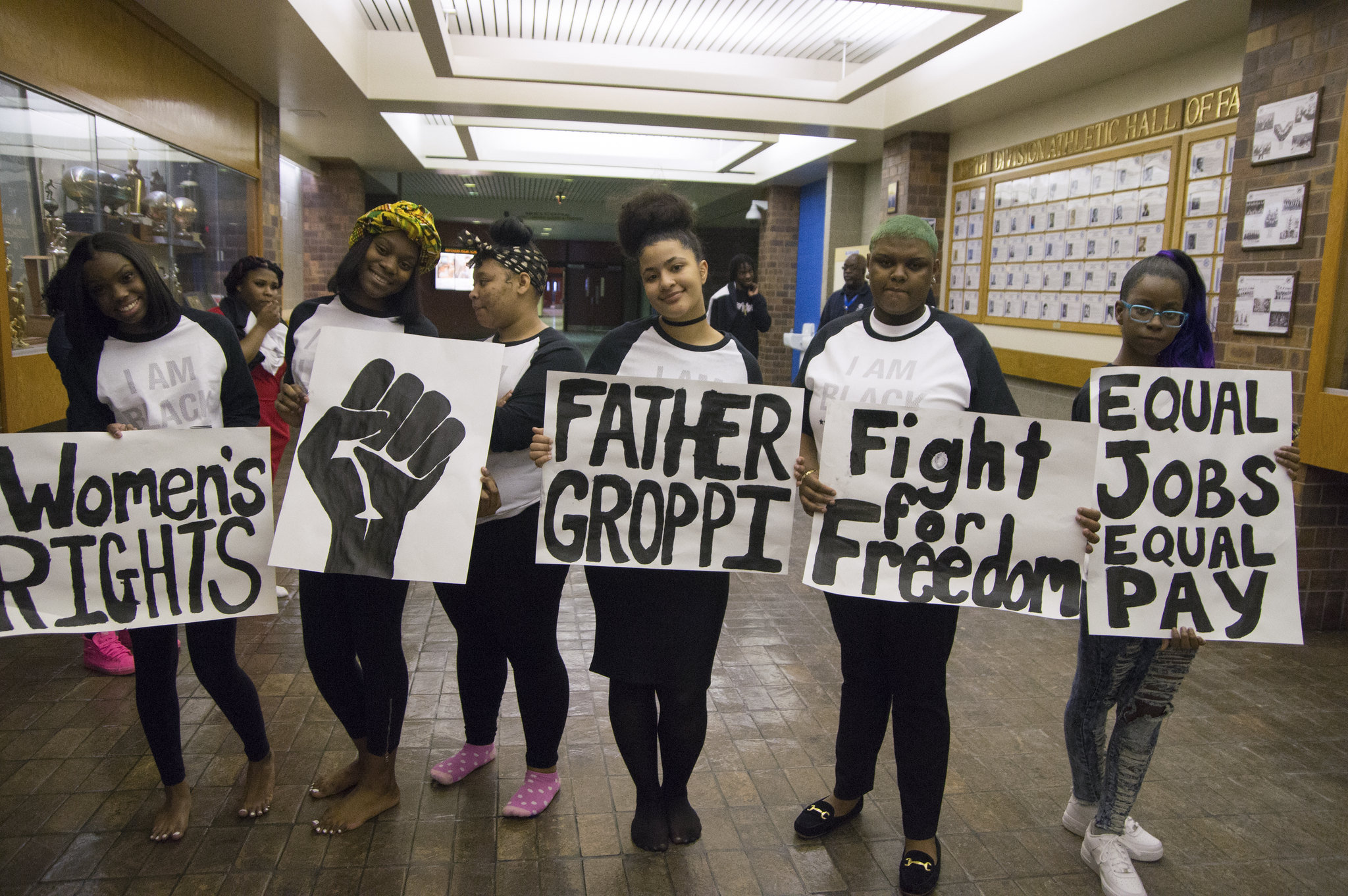 Programa de História Negra na North Division High School promovido pela ONG Milwaukee Teachers&#8217; Education Association (MTEA)