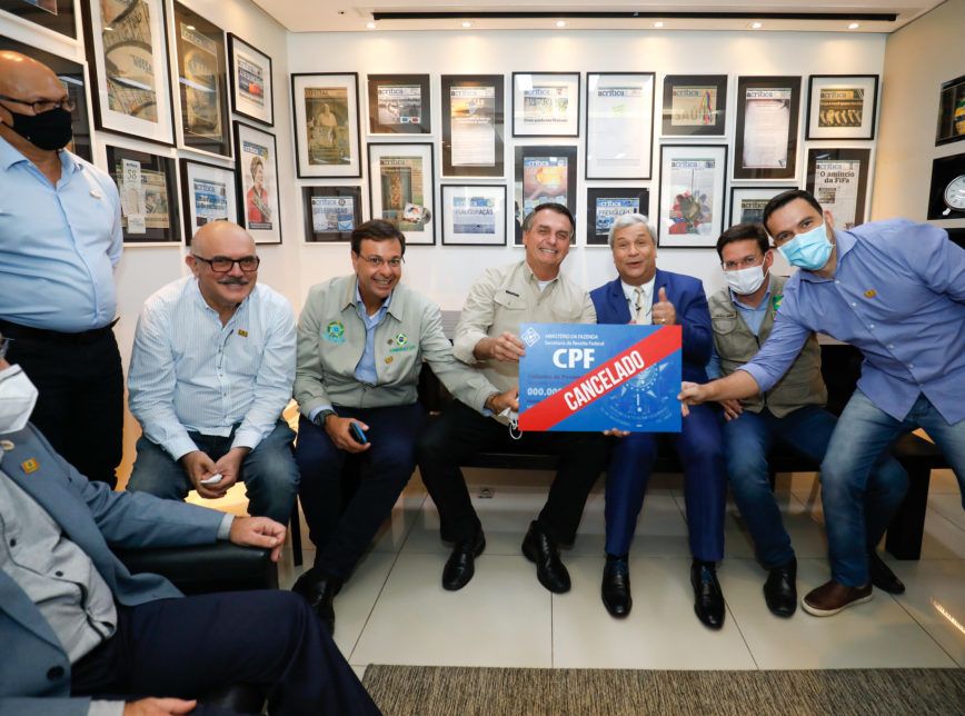 Bolsonaro no programa de Sikera Jr: