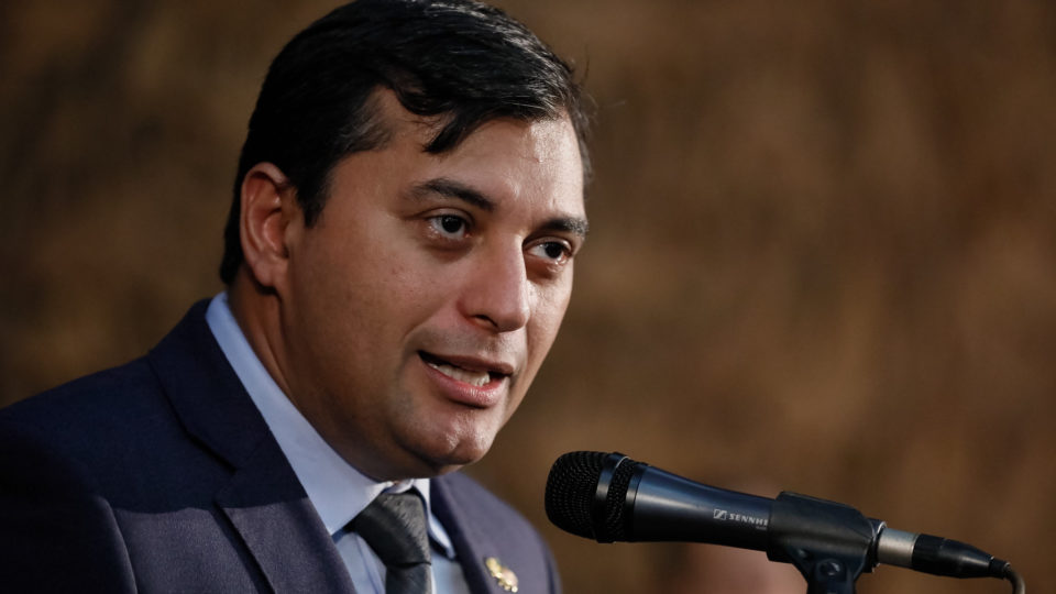 Senadores lamentam decisão do STF sobre depoimento do governador do AM na CPI da Covid O governador do Amazonas, Wilson Lima (PSC).