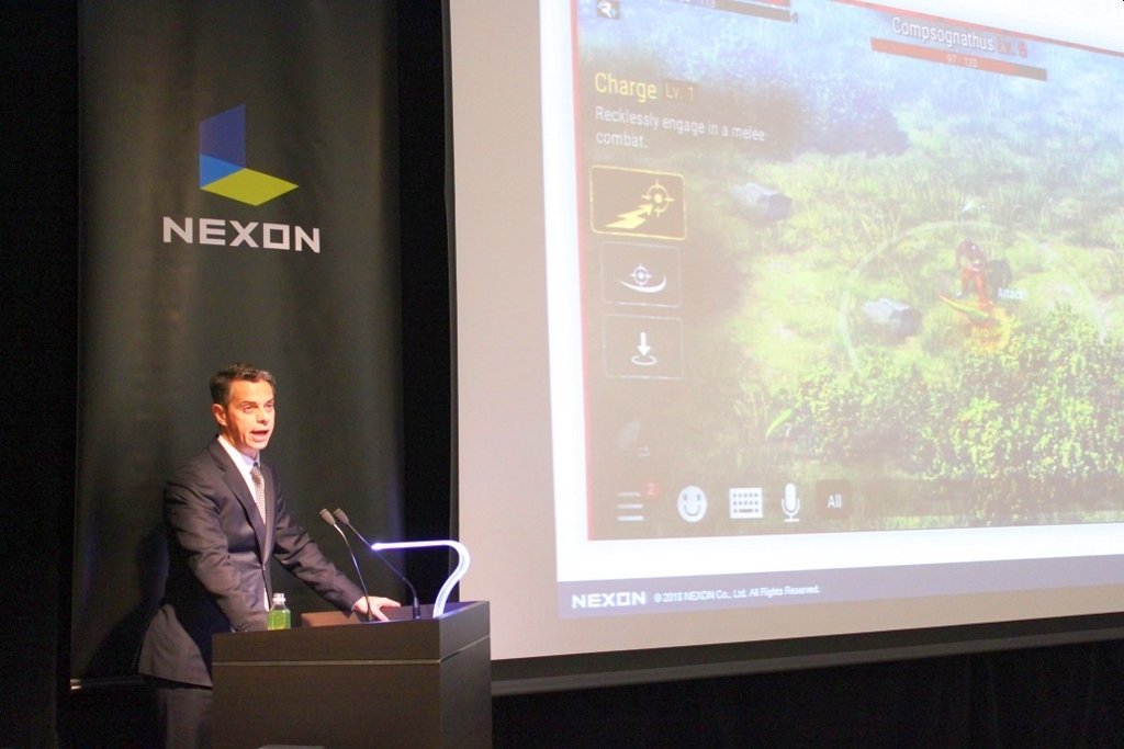Nexon desenvolve games para celulares.