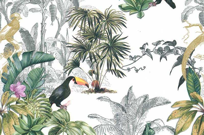 Temática tropical da Sejour e Chambres, na JVN e StilHaus. Temática tropical da Sejour e Chambres, na JVN e StilHaus.