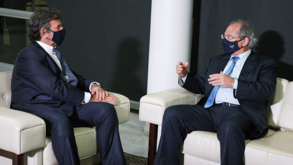 Luiz Fux e Paulo Guedes