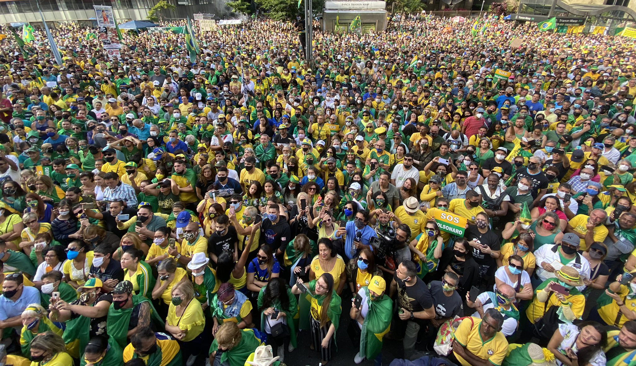 Quais foram as principais pautas das manifestações pró-Bolsonaro pelo Brasil?