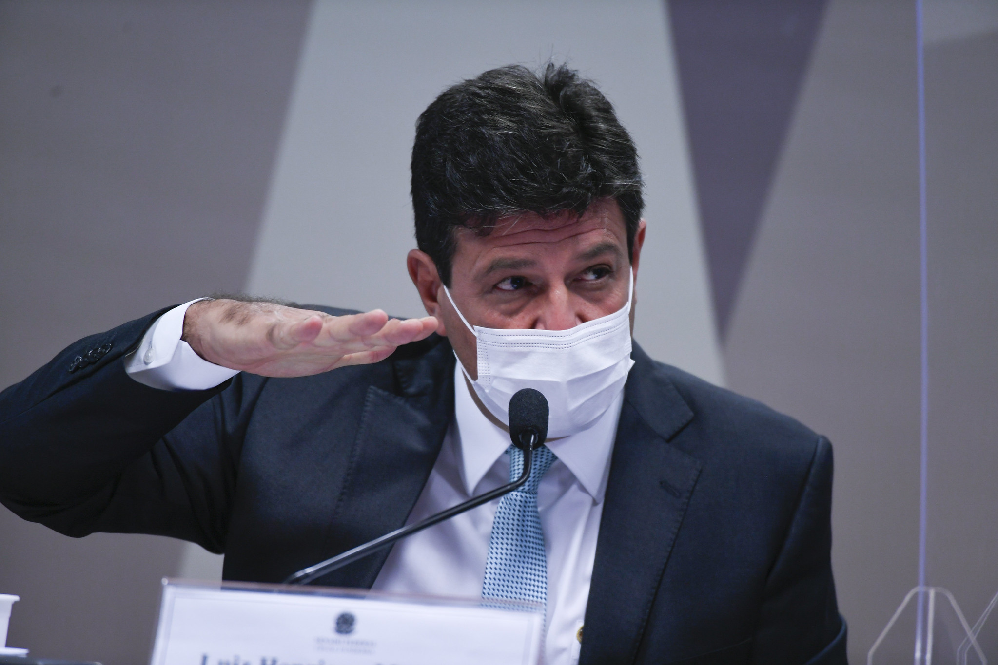 O ex-ministro Luiz Henrique Mandetta