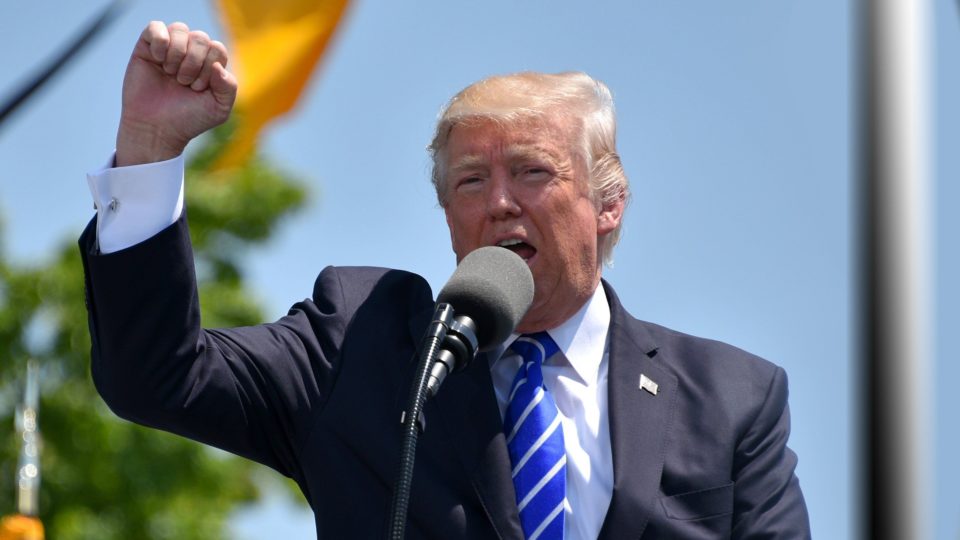 A força eleitoral de Trump O ex-presidente norte-americano Donald Trump.