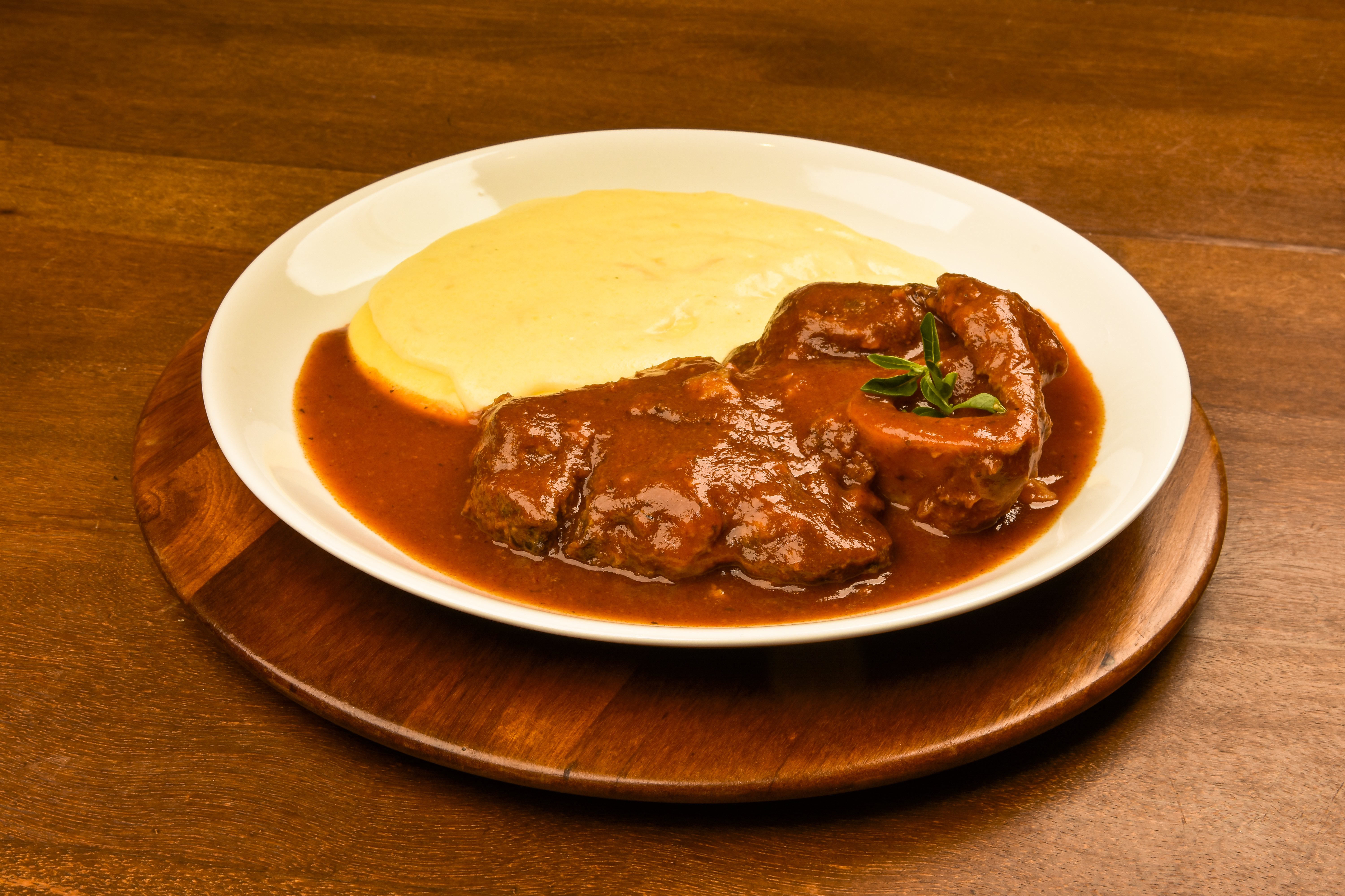 Ossobuco do restaurante Tartine, em Curitiba. Ossobuco do restaurante Tartine, em Curitiba.