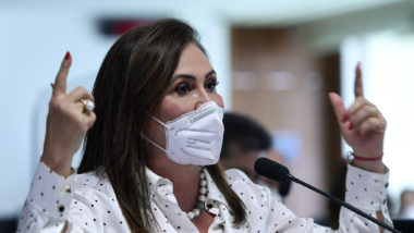 Acusação de Ernesto a Kátia chega à CPI, e senadora rebate no Twitter: “ernestominion” A senadora Katia Abreu (PP-TO)