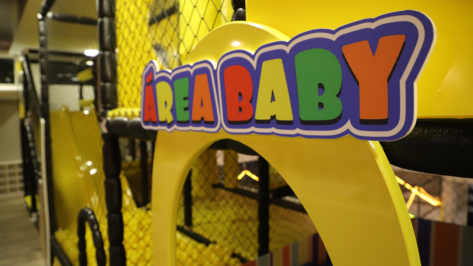 Para tranquilidade e comodidade dos clientes, pizzaria conta com dois espaços para crianças se divertirem