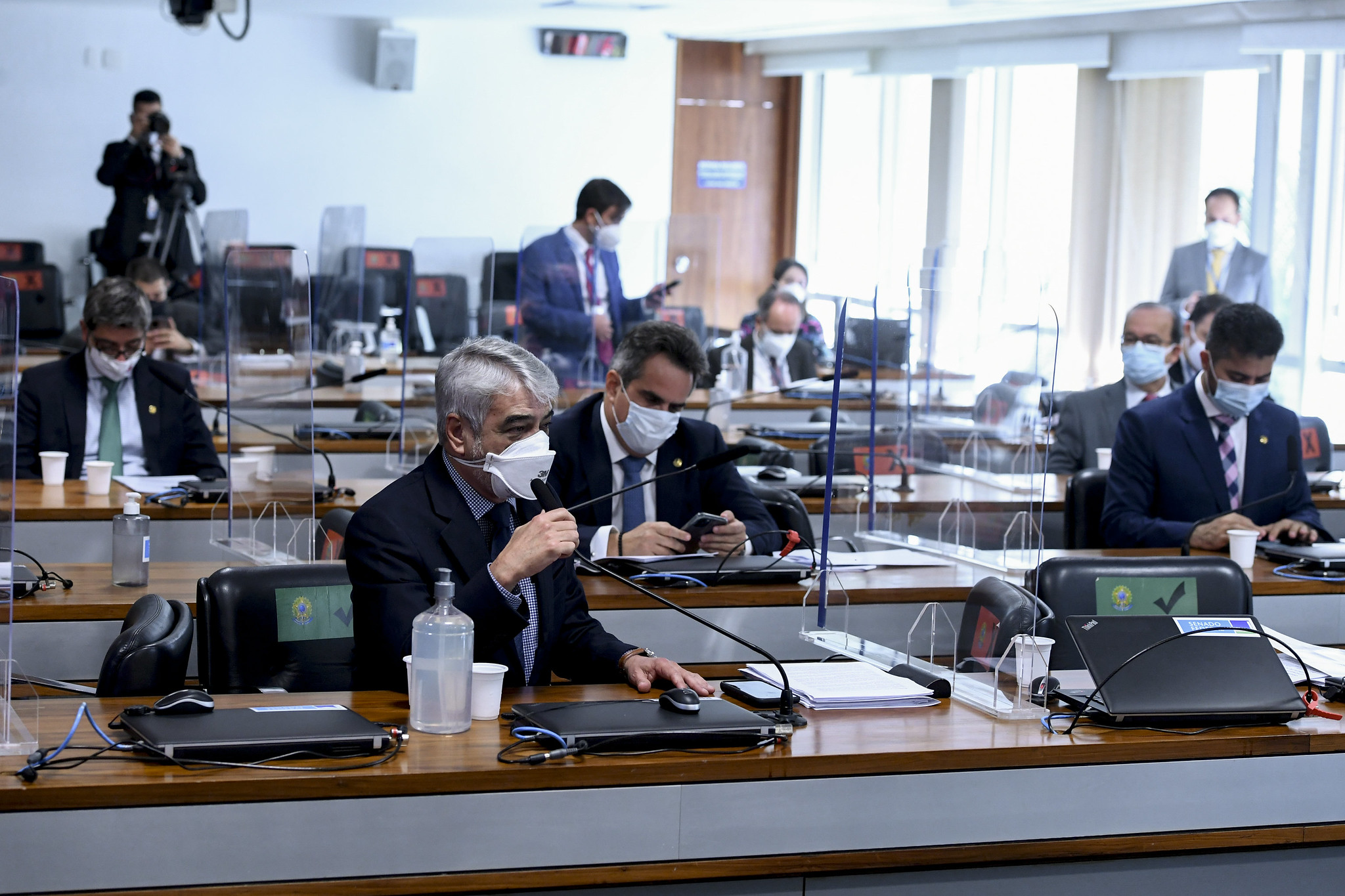 Plenário da CPI da Covid