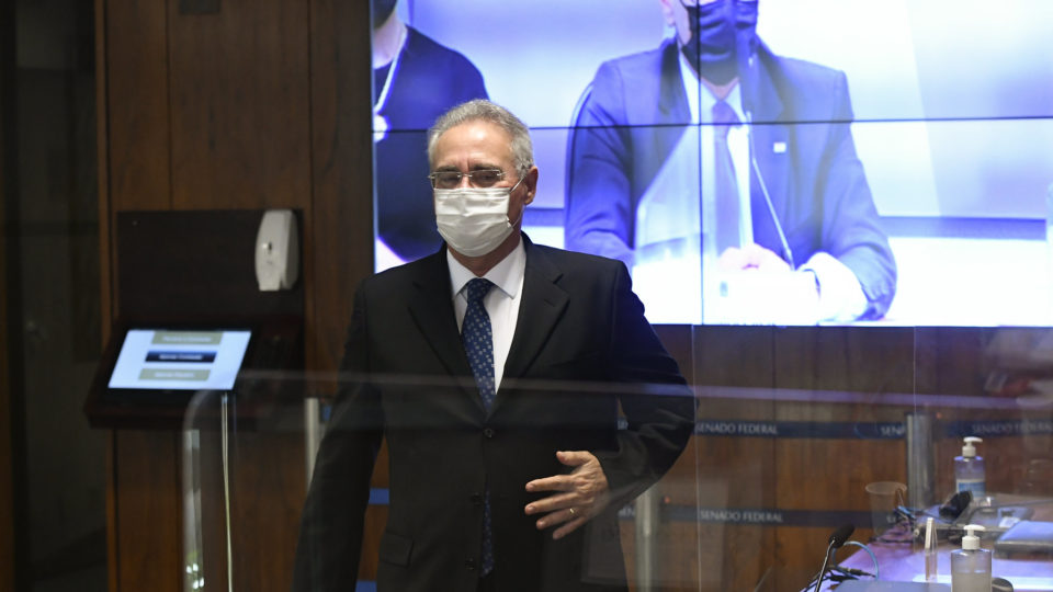 CPI terá sua própria “agência de checagem”, anuncia Renan O relator da CPI da Covid, senador Renan Calheiros (MDB-AL)
