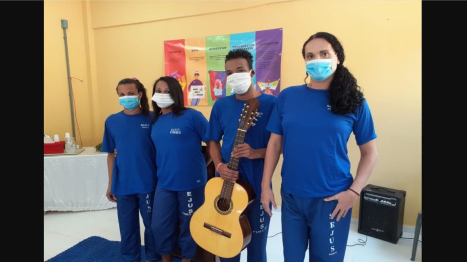 Espírito Santo inaugura presídio exclusivo para detentos LGBT Durante inauguração do presídio, detentos fizeram uma apresentação musical.