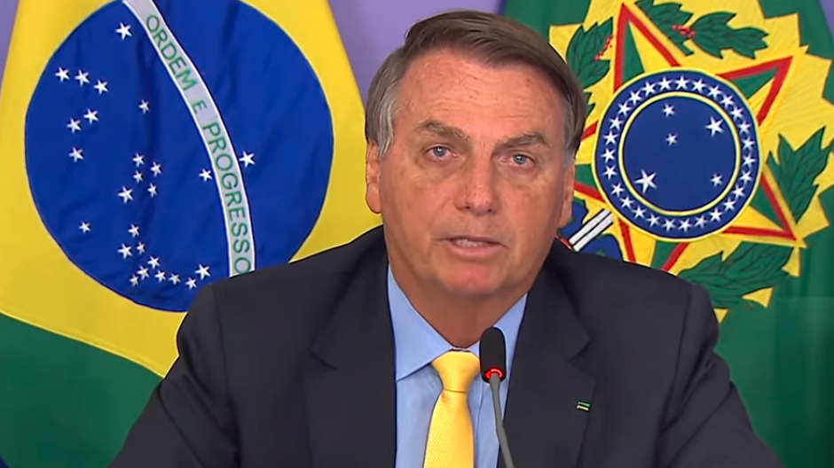 O presidente Jair Bolsonaro fala na abertura do Brasil Investment Forum (BIF).