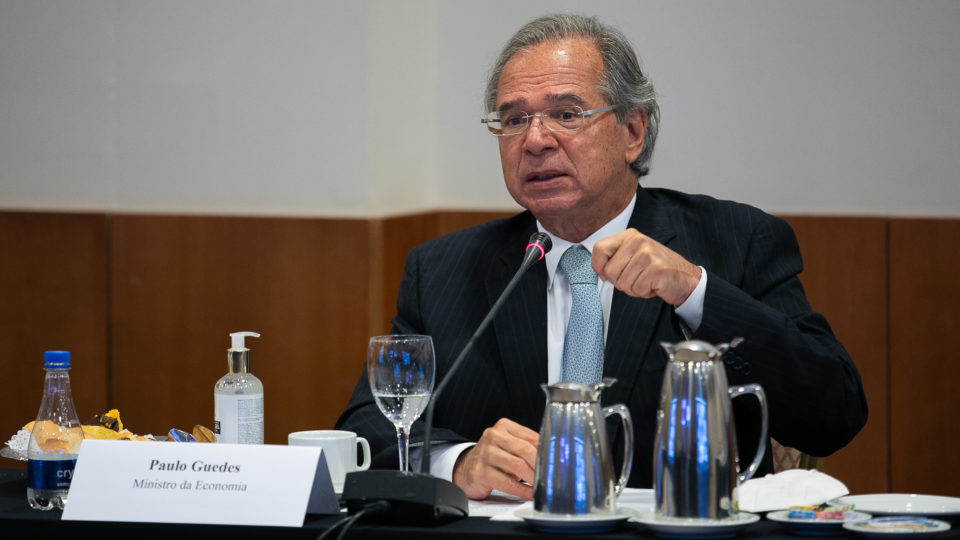 O Bolsa Família reforçado e os precatórios O ministro da Economia, Paulo Guedes, em imagem de arquivo.