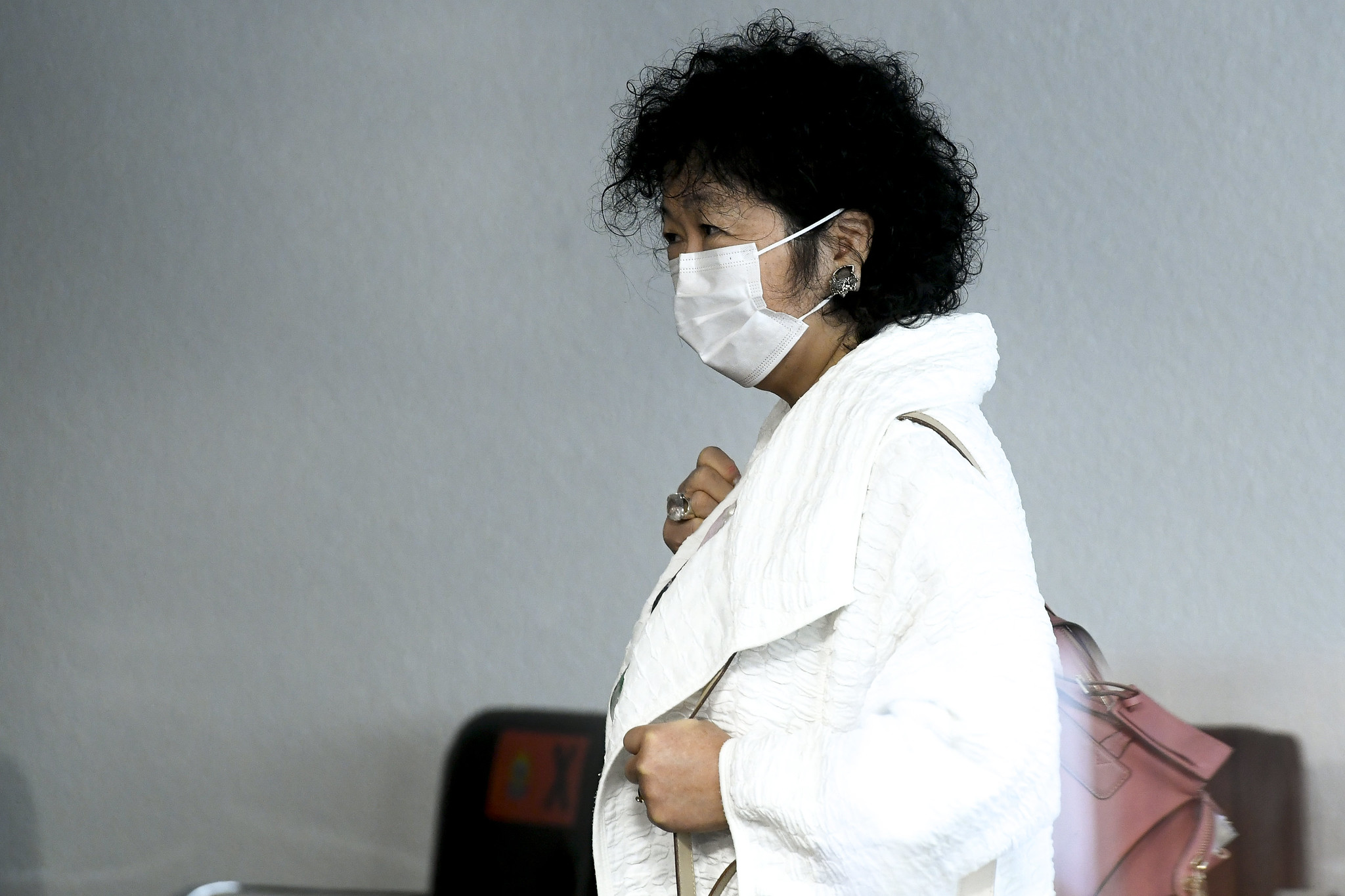 A médica Nise Yamaguchi, no Senado, em 01/06/2021