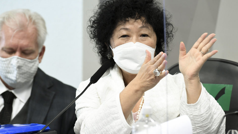 “Em nenhum país do mundo há proibição da soberania do médico”, diz Nise A médica Nise Yamaguchi, em depoimento no Senado