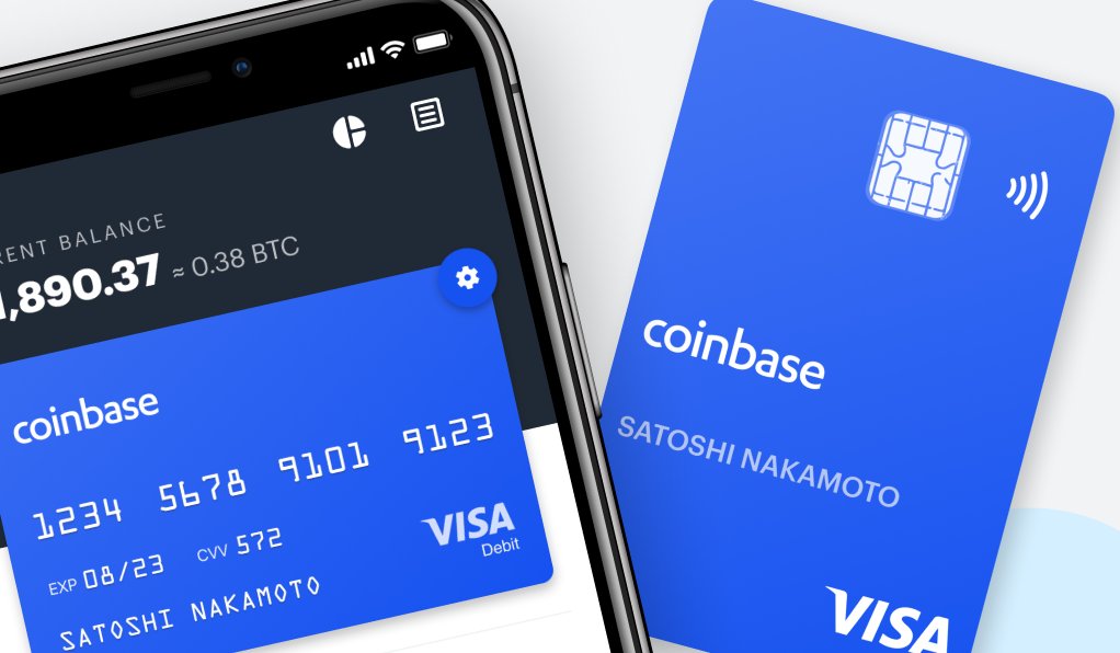 Cartão da Coinbase