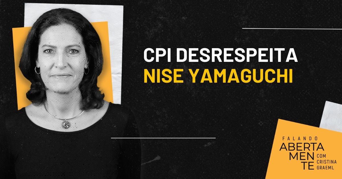 Dra. Nice Yamaguchi foi vítima de machismo na CPI da Covid
