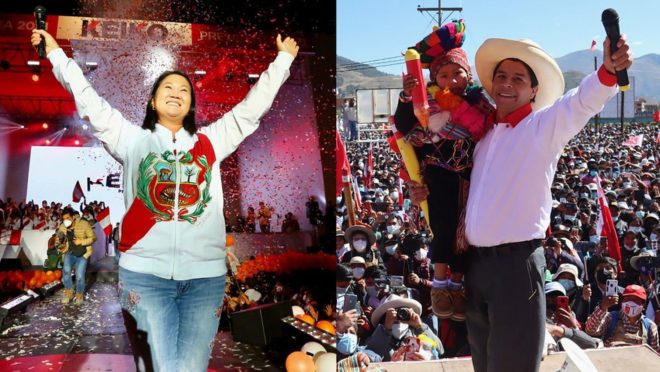 Boca de Urna no Peru aponta vantagem mínima a Keiko Fujimori Eleição no Peru