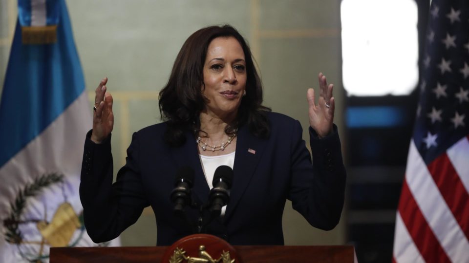 “Não venham” aos EUA, diz Kamala Harris em visita à Guatemala A vice-presidente dos Estados Unidos, Kamala Harris, em visita à Guatemala