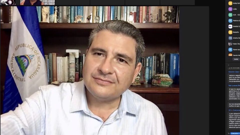 Ditadura de Ortega prende o quarto candidato presidencial da oposição Juan Sebastián Chamorro foi o quarto candidato opositor preso na Nicarágua em menos de 10 dias