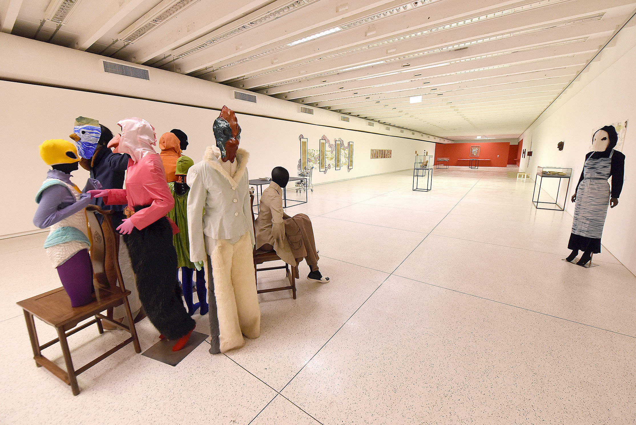 Exposição A Travessia do Desastre, em cartaz do Museu Oscar Niemeyer. Foto: Kraw Penas/SECC Exposição A Travessia do Desastre, em cartaz do Museu Oscar Niemeyer. Foto: Kraw Penas/SECC