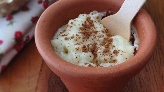 Arroz doce cremoso. Foto: Divulgação/Tio João Arroz doce cremoso. Foto: Divulgação/Tio João