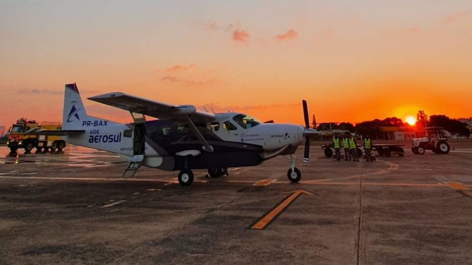 Conheça a Aerosul, companhia aérea do PR que começou a operar nesta quarta-feira (16) Aerosul