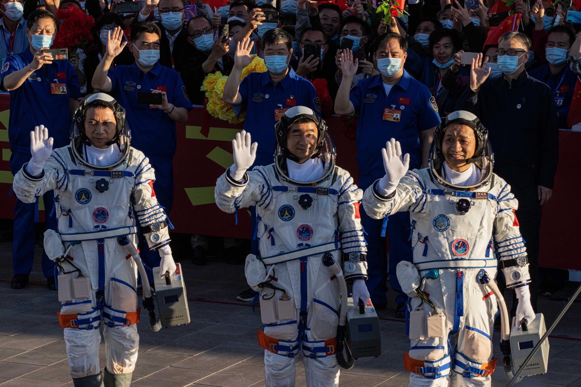 china astronautas