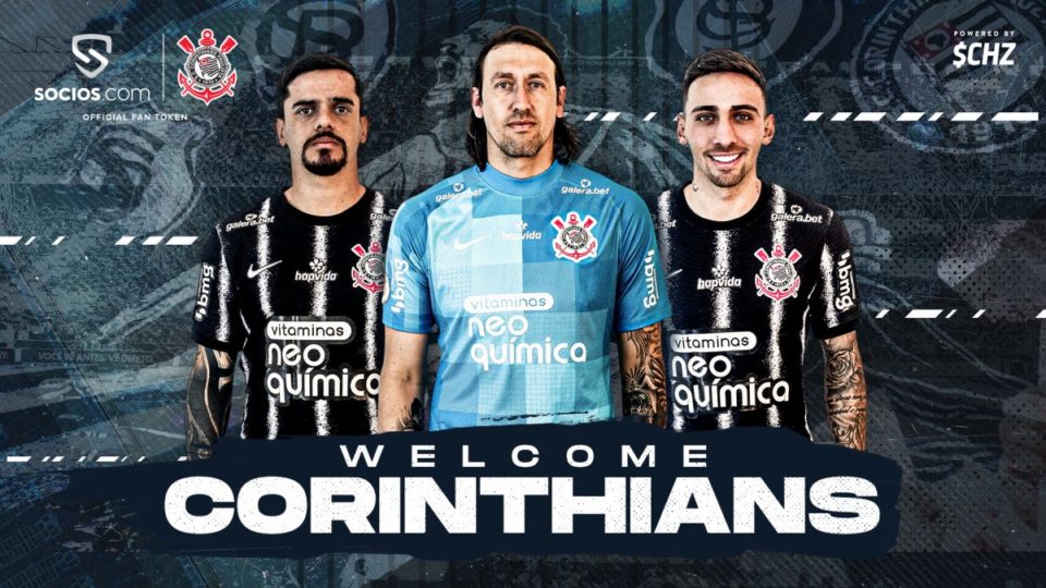 Corinthians lança fan token na plataforma Socios.com Corinthians lança fan token $SSCP.