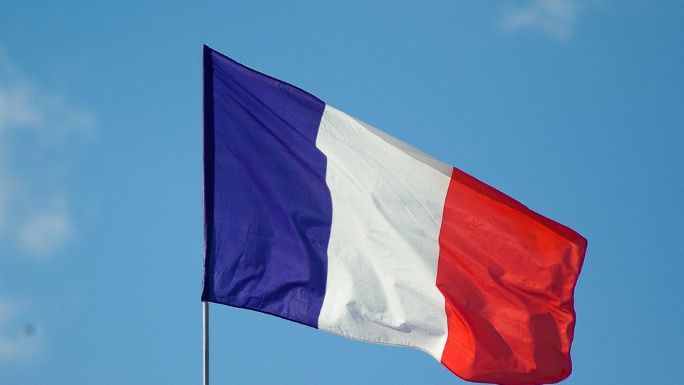 Moderação francesa Bandeira da França