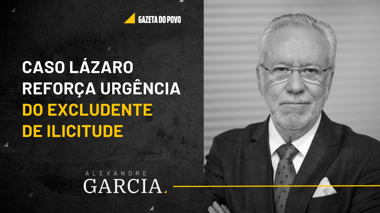 Caso Lázaro reforça urgência do excludente de ilicitude - Vimarsana News