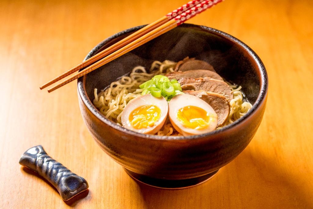 Lámen do restaurante Aoki do Souq.