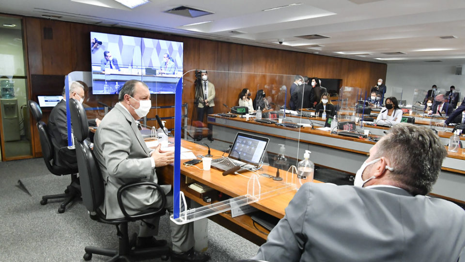 CPI da Covid acareação