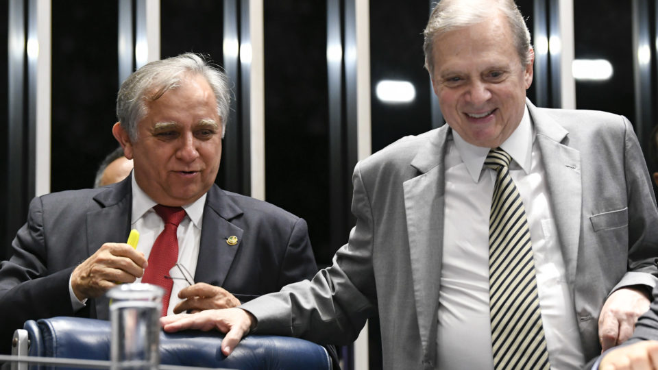 Os senadores Izalci Lucas (DF) e Tasso Jereissati (CE), ambos do PSDB