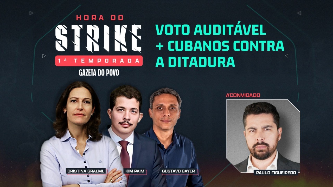 Paulo Figueiredo é o comentarista convidado do segundo episódio do programa Hora do Strike