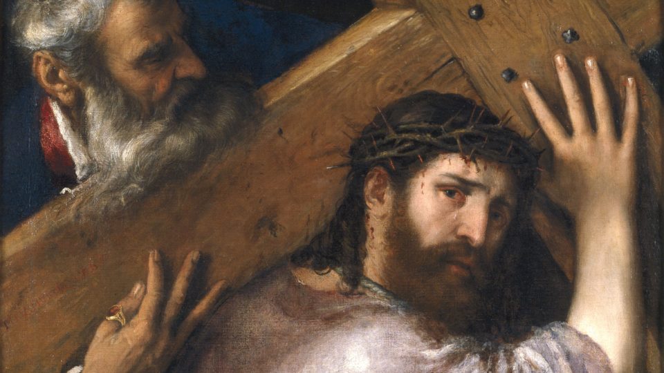 Os “cristãos progressistas” sobre o pecado e Jesus Cristo Detalhe de "Cristo carregando a cruz", de Ticiano.