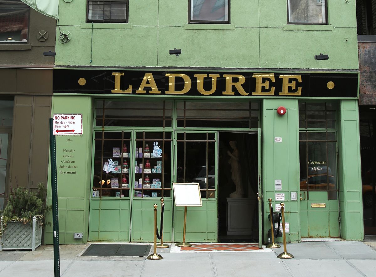 Famosa padaria francesa Ladurée, em Nova York.