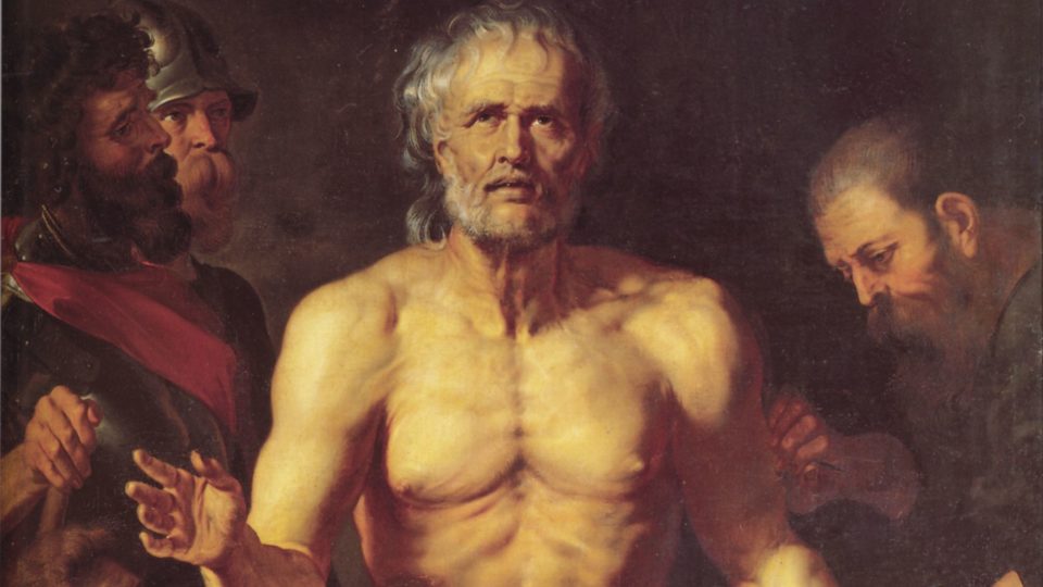 Detalhe de "A morte de Sêneca", de Peter Paul Rubens.
